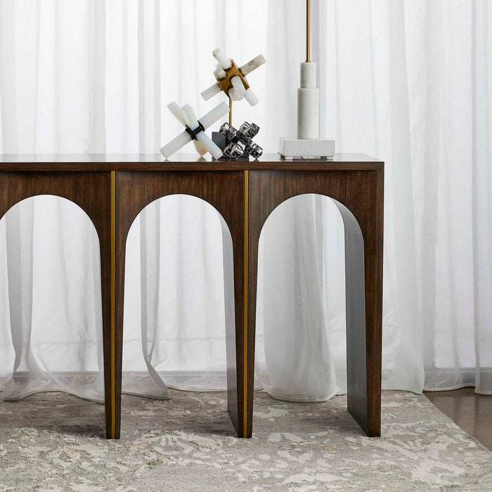 Coliseum - Console Table - Woodtone