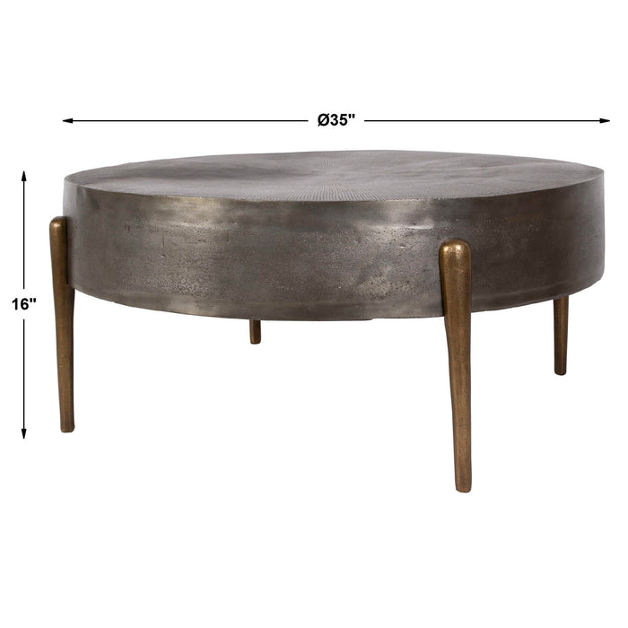 Azami - Coffee Table - Silver