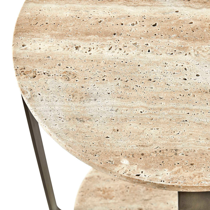 Parenthesis - Accent Table - Brown