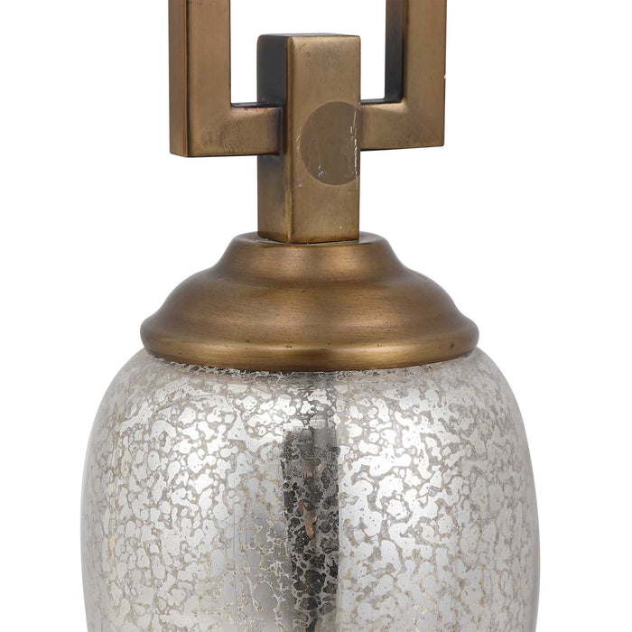 Copeland - Glass Buffet Lamp - Mercury