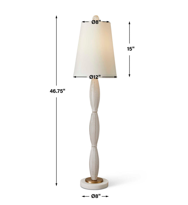 Curvaceous - Table Lamp - White