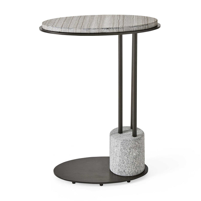 Strut - Accent Table - Black / Bronze
