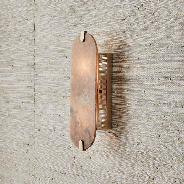 Lustrous - 2 Light Sconce - Smoky Alabaster