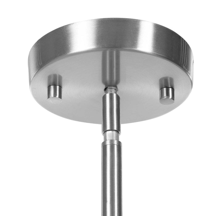 Windswept - 1 Light Mini Pendant - Blue & White