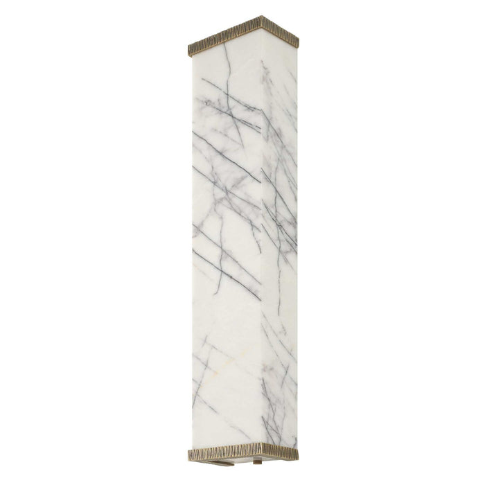 Caisson - 1 Light LED Sconce - Brass