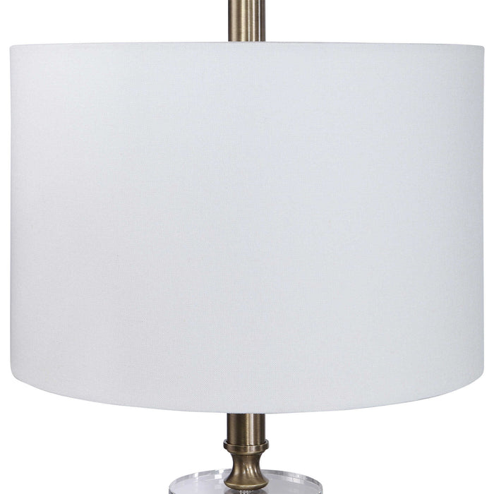 Maud - Floor Lamp - Aged Black