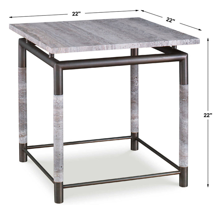 Suspended - Side Table - Bronze / Brown / Gray