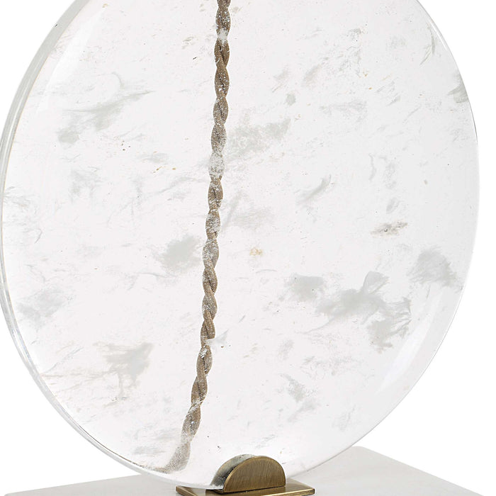 Emblem - Table Lamp - White