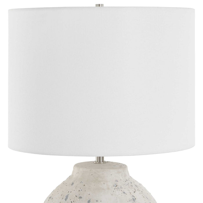 Table Lamp - Distressed Whitewash