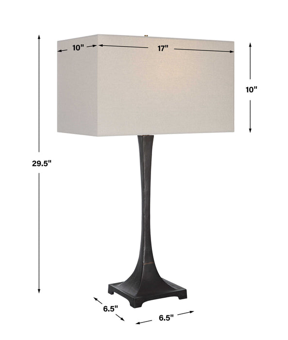 Reydan - Table Lamp - Dark Brown