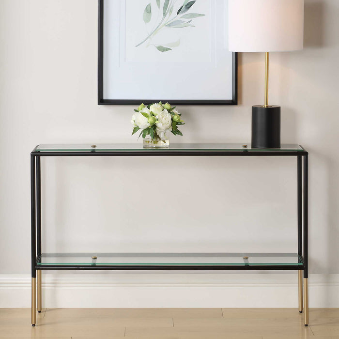 Accent Console Table - Black
