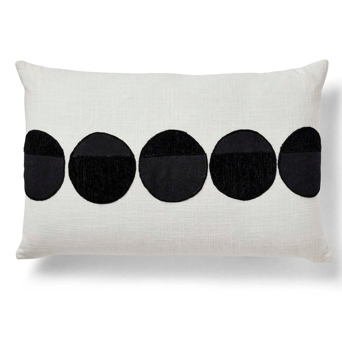 Spot On - Pillow - Black / White