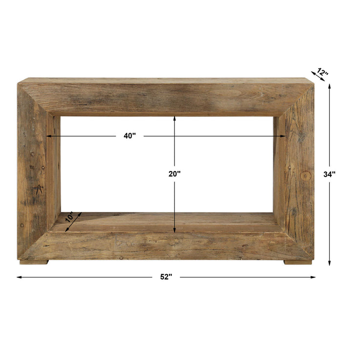 Brady - Console Table - Woodtone