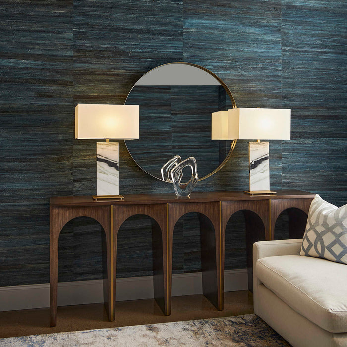 Panda - Table Lamp - Black / Brass / White