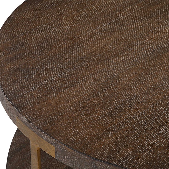 Palisade - Round Wood Coffee Table