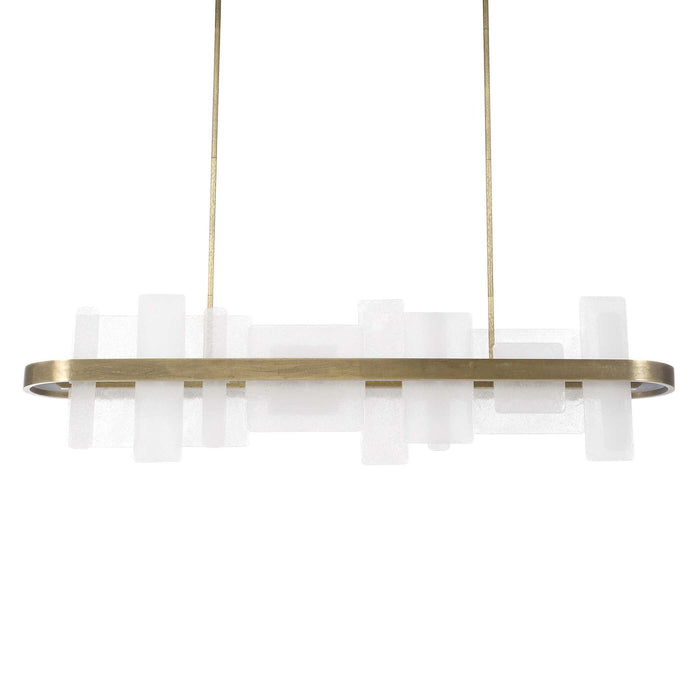 On The Ice - LED Pendant - Brass