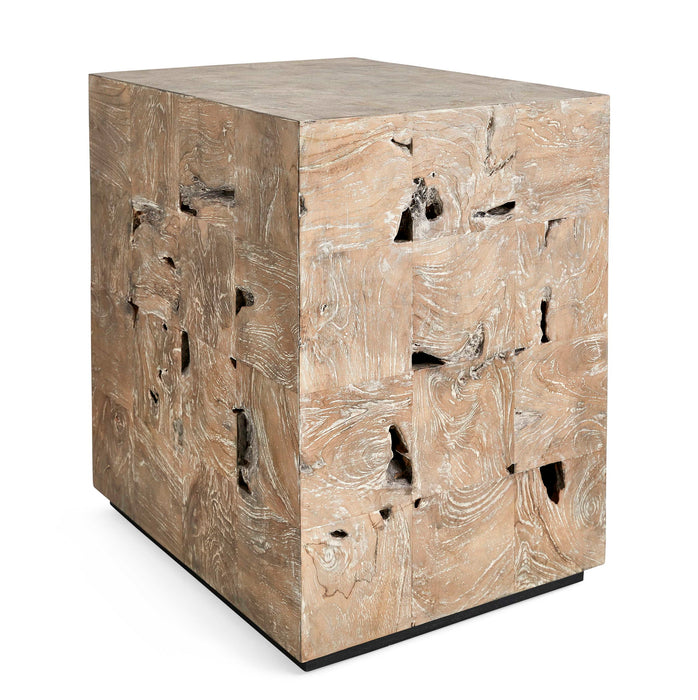 Teak Tac Toe - End Table