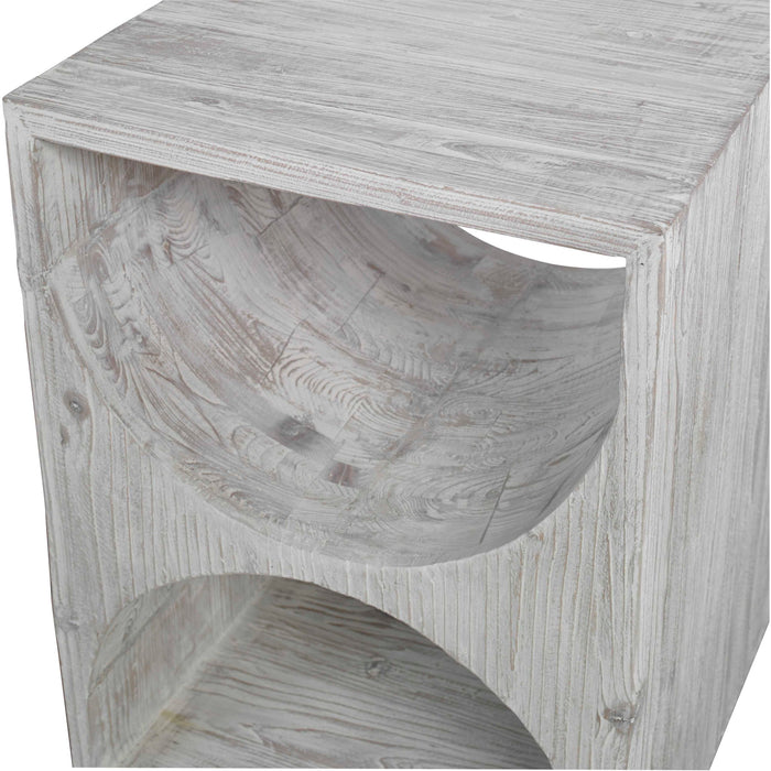 Hans - Side Table - White