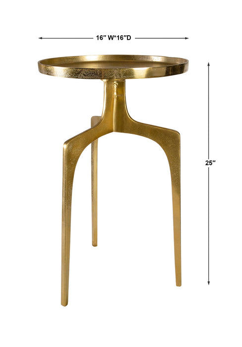 Kenna - Accent Table - Gold
