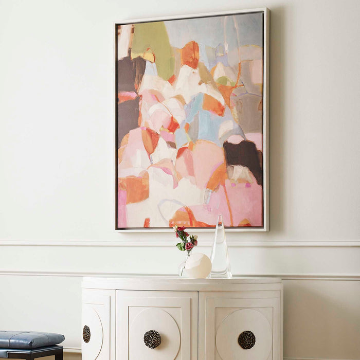 Queen For A Day - Framed Canvas - Black / Blue / Gray