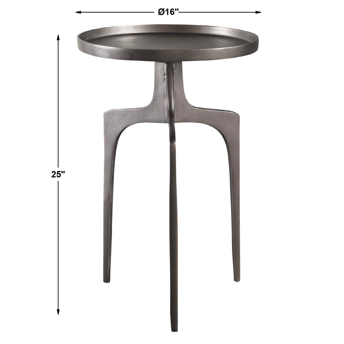Kenna - Accent Table - Nickel