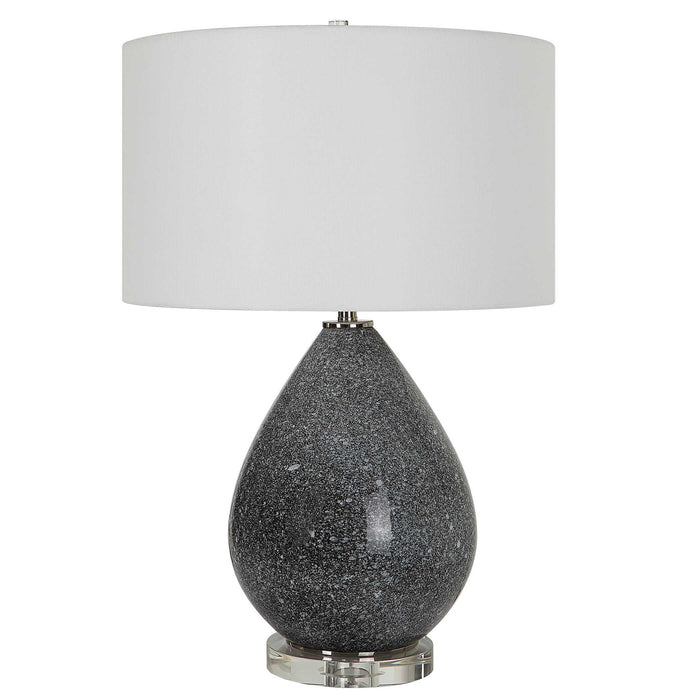 Nebula - Speckled Glaze Table Lamp - Gray