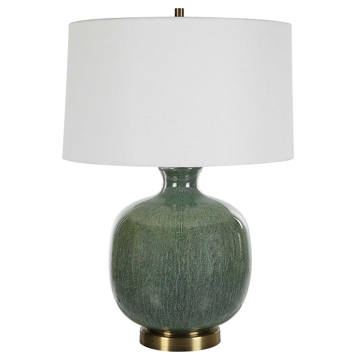 Nataly - Table Lamp - Aged Green