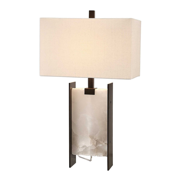 Mackena - Table Lamp - Bronze / White