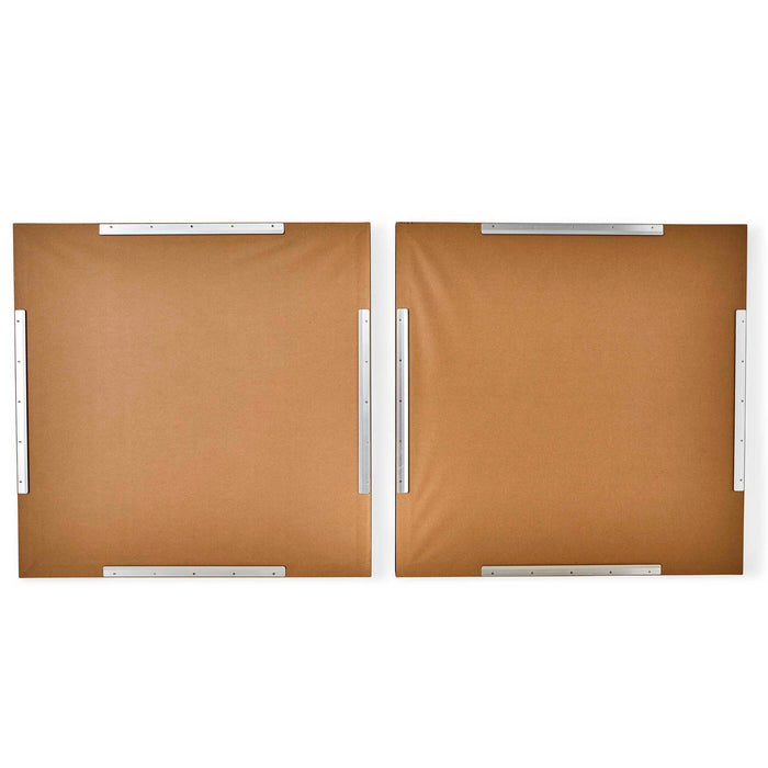 Transformation - Framed Canvases (Set of 2) - Black / Brown / Gray