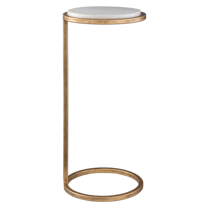 23.5" Accent Table - Gold