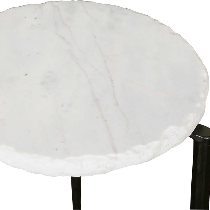 Zoey - Accent Table - Black / White
