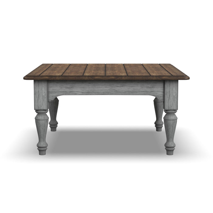 Plymouth - Square Coffee Table - Gray