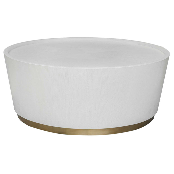 Cask - Coffee Table - White