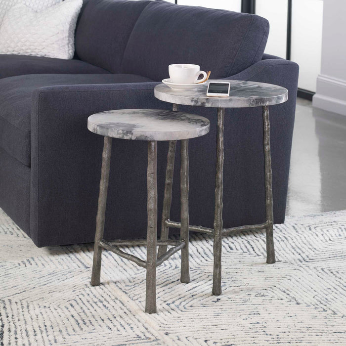 Evie - Accent Tables (Set of 2) - Gray