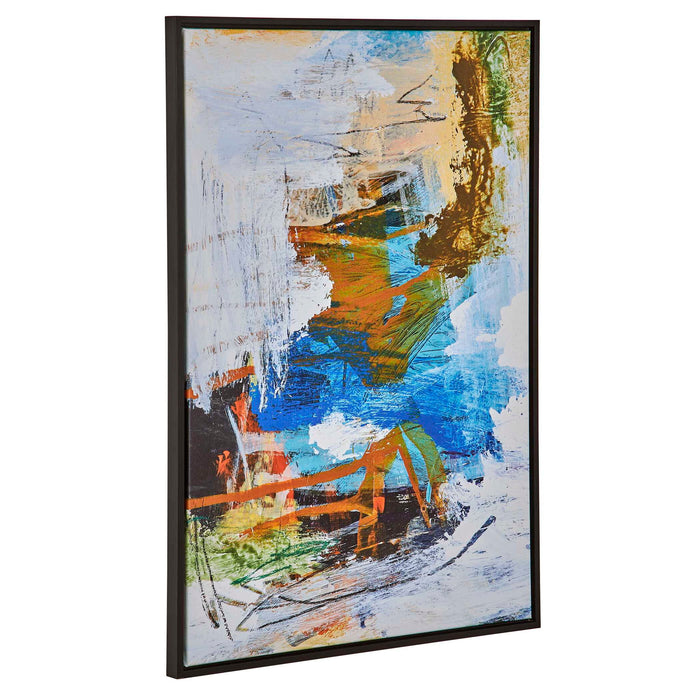 Framed Canvas - Colorful