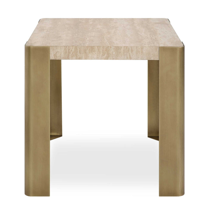 Caress - End Table - Gold