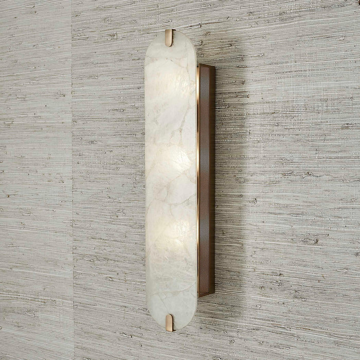 Lustrous - 3 Light Sconce - Crystal