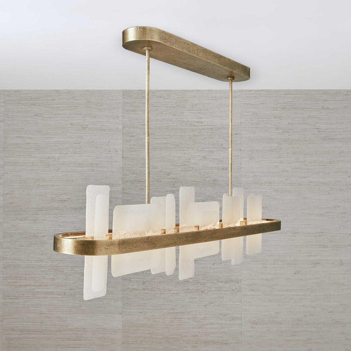 On The Ice - LED Pendant - Brass