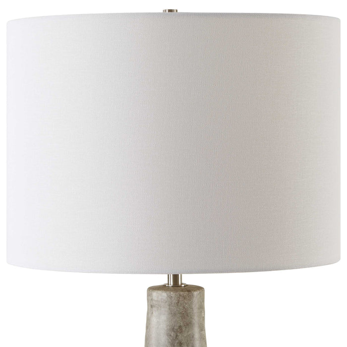Ceramic Table Lamp - Gray
