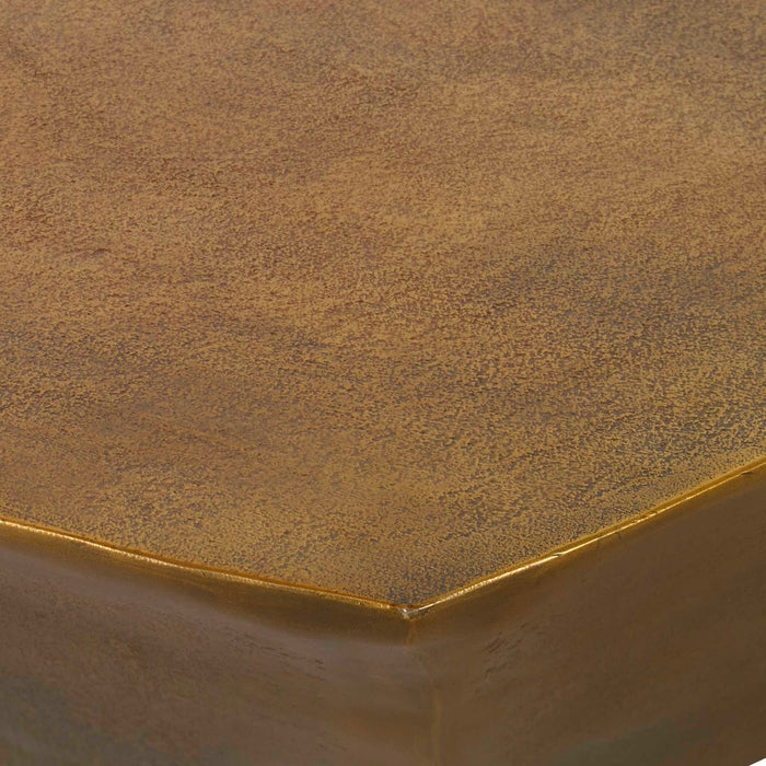 Cathenna - Large Coffee Table - Brass