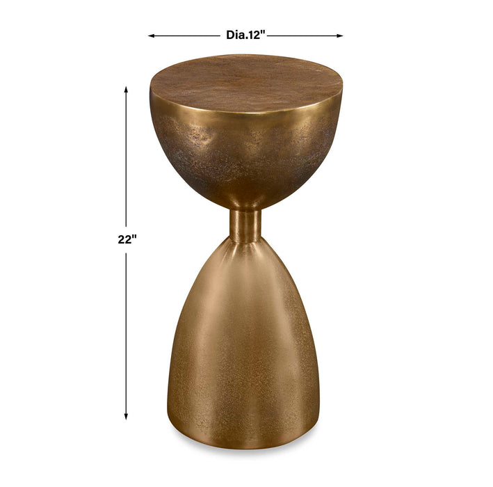 Coup - Side Table - Brass