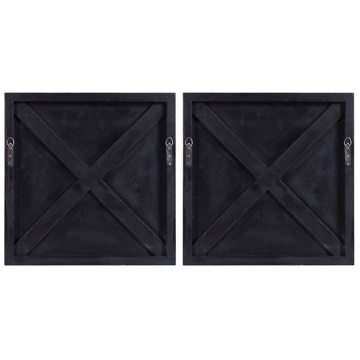 Pickford - Wood Wall Decor - Dark Gray