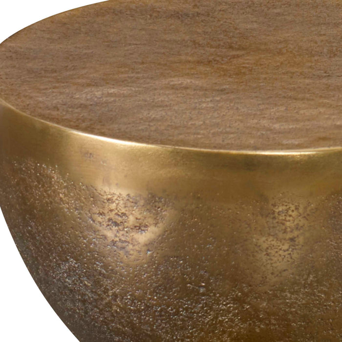 Coup - Side Table - Brass