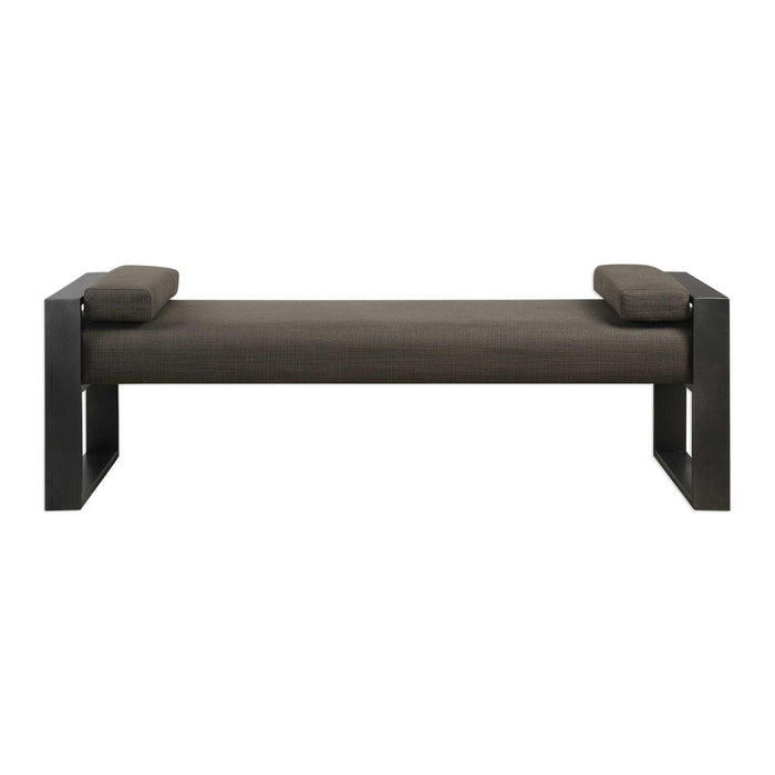 Kenway - Accent Bench - Black / Gray