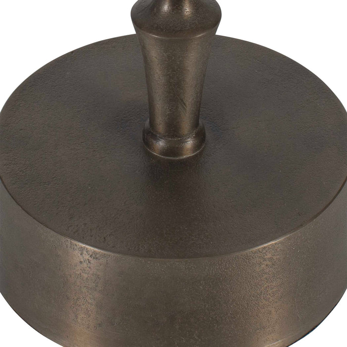 Accent Table - Antique Bronze