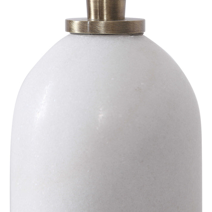 Minette - Mid-Century Buffet Lamp - White