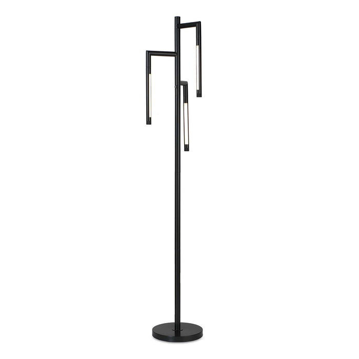 Floor Lamp - Gold Metal