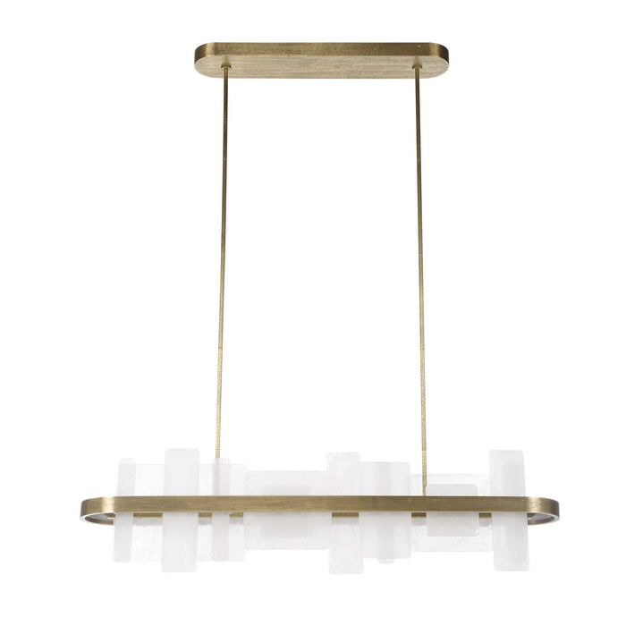 On The Ice - LED Pendant - Brass