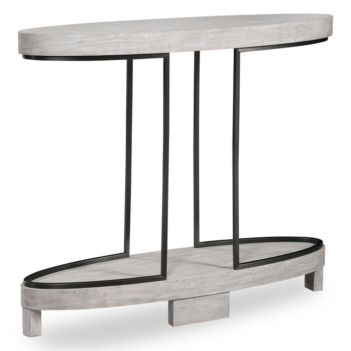 Ovoid - Console Table - Scrubbed Elm
