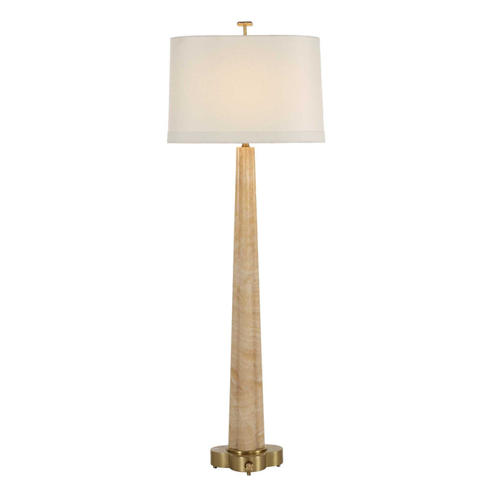Golden Clover - Buffet Lamp - Brown